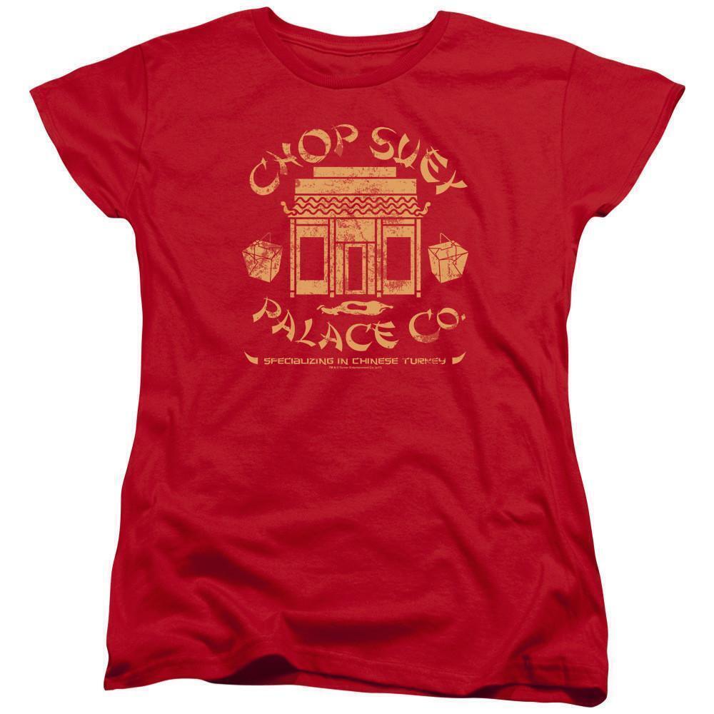 A Christmas Story Chop Suey Palace Co Womens T Shirt Red